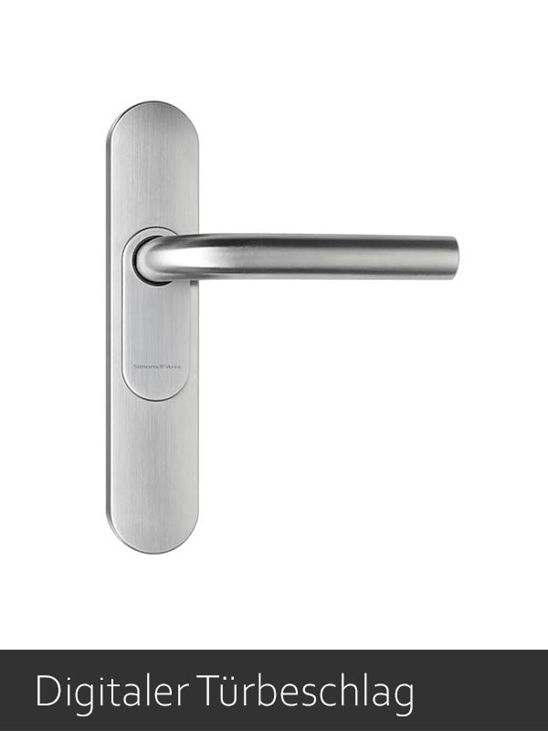 Elektronischer Türbeschlag für schlüssellosen Zutritt